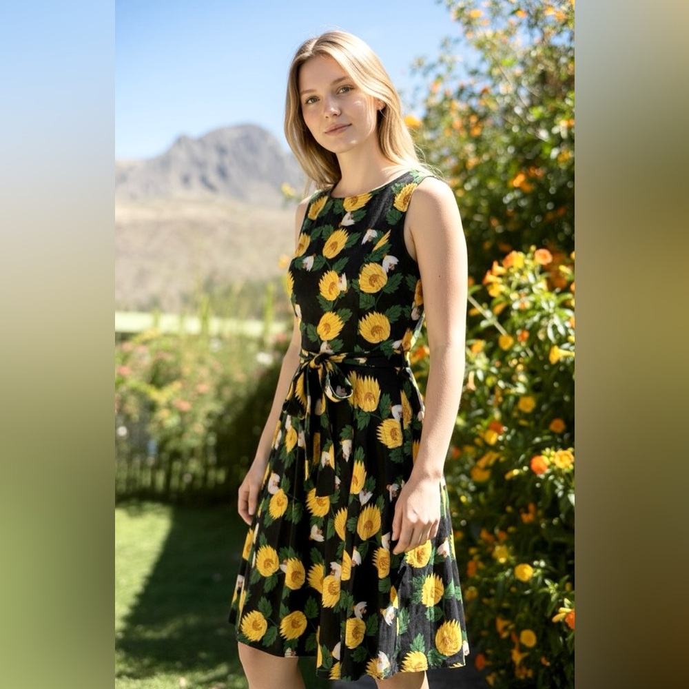 Miss Lulo sunflower 🌻 dress